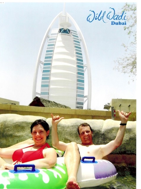 The Wild Wadi in Dubai